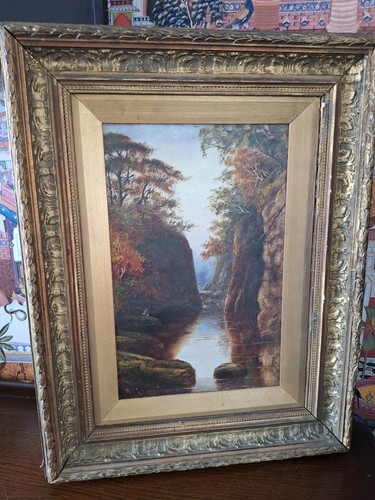 Antique victorian gesso frame - victorian,