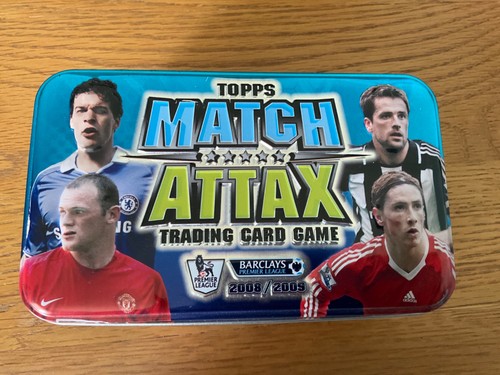 Topps match attax empty tin - match,