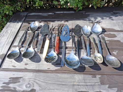 Vintage cutlery joblot period - cutlery,