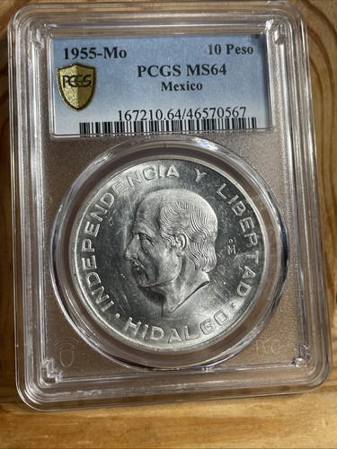 1955 mexico silver pesos - 1955,