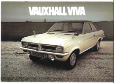 Vauxhall Viva HC 1971-72 UK Market Sales Brochure 1256 1600 Standard De Luxe SL