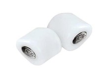 R&G Crash Protectors White - Aero Style Ducati Monster 821 2014 - 2018