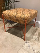 Rare Vintage Atomic Pouffe
