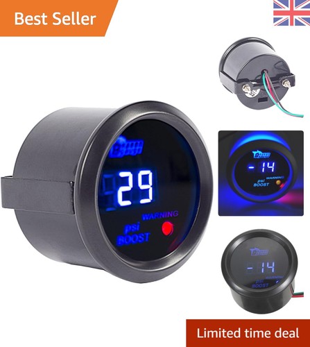 Black digital boost gauge - 2",