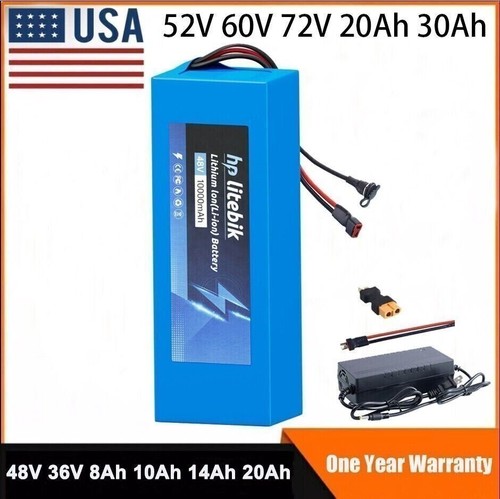Ebike battery 72v 60v - ebike, 52v