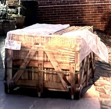 450mm x 450mm x 32mm Buff Utility Riven / Pendle Paving Slab - 40 Slab Deal