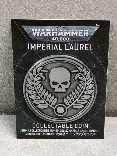 Warhammer 40k collectible - collectible, coin