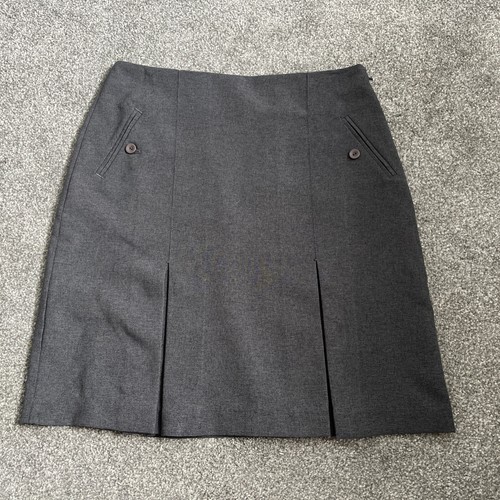 Girls grey trutex school skirt - trutex,