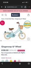 12 Inch Bobbin Kids Bike Duck