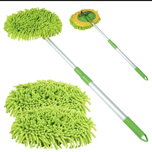 Telescopic car cleaning brush - telescopic,