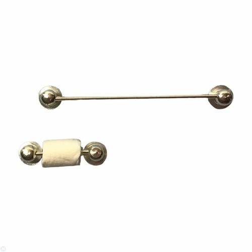 Silver towel rail - silver,