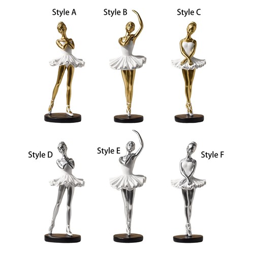 Ballerina statues figurines - statues,