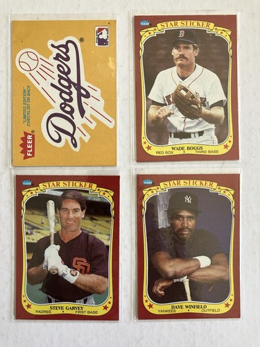 1986 fleer baseball star - baseball,