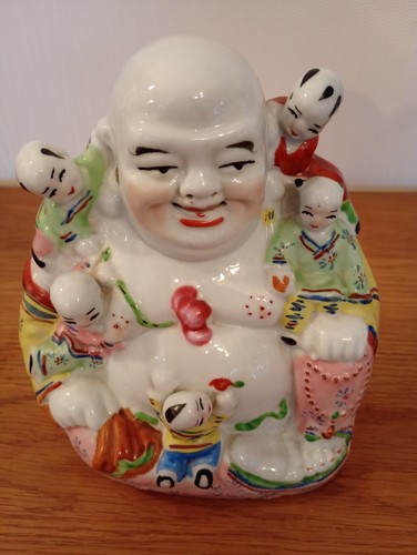 Vintage porcelain laughing - vintage,