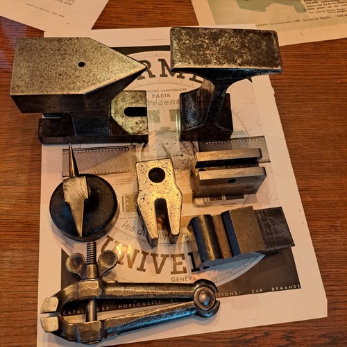 Lot blacksmith anvil vise - vise, tool