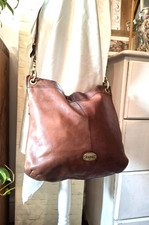 FOSSIL Real LEATHER Tan Brown