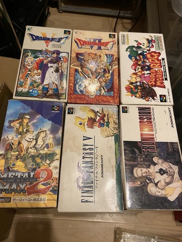 Game super famicom - boxed, rpg