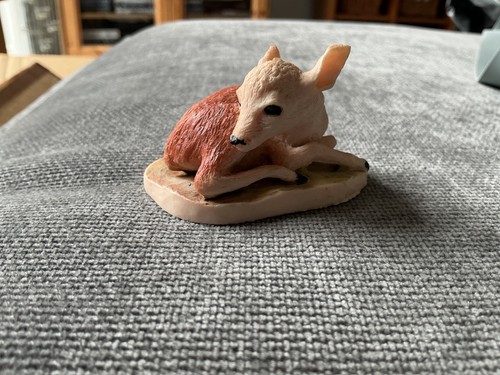 Roe deer fawn lifelike