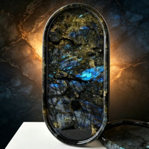 Natural labradorite rough - natural,