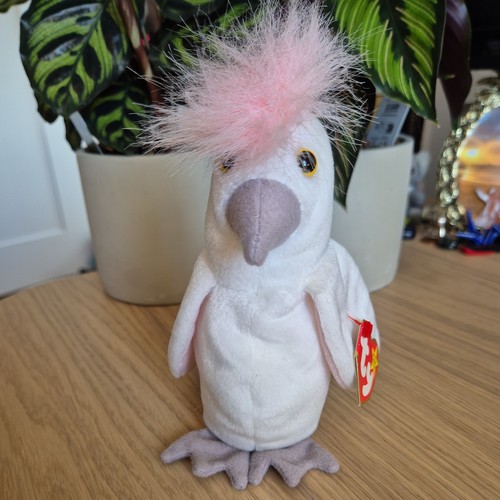 Beanie baby kuku - beanie, white