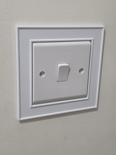 Light switch surround - light, dado