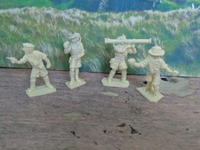 Lone Star Figures Harvey Serie Australian Army Soldiers White reissues x4