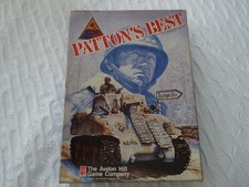 Pattons Best Solitaire WW2 Tank Warfare Board Game Incomplete