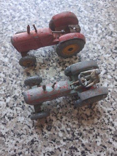 Dinky toys tractors - toys,