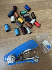 Mini Handheld Sewing Machine Hand Held  Needlework Tools Stitch Home Clothes DIY