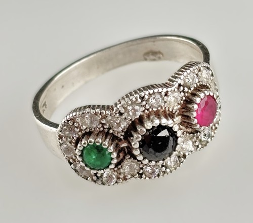 Sterling silver multi - silver,