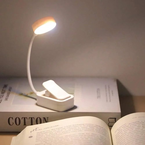 Rechargeable book light - book, led