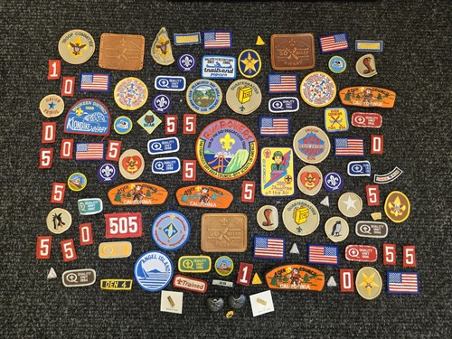 Boy scouts badge lot approx - lot, 75