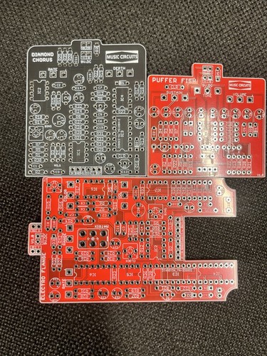 Set guitar pedal pcbs big - guitar,