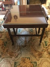 Vintage Mahogany Folding Tea