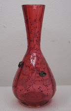 Antique MOSER Czech Cranberry