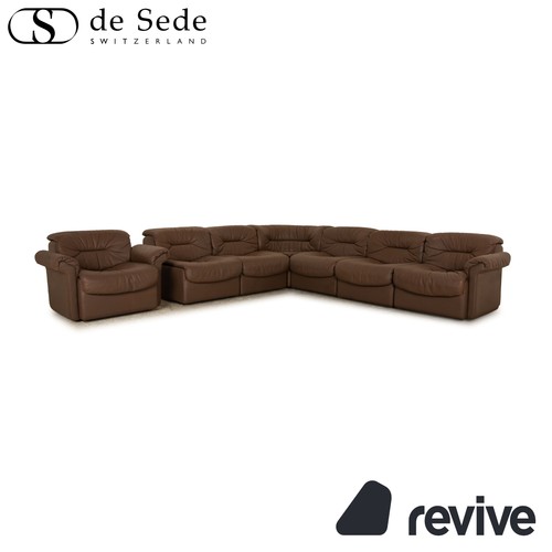 Sede leather sofa set - de, ds