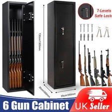 Gun cabinet safe rifle - 6,
