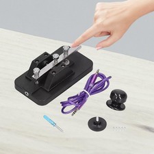 Morse Code Practice Oscillator Telegraph Tapper Portable Spare Parts Mini Morse