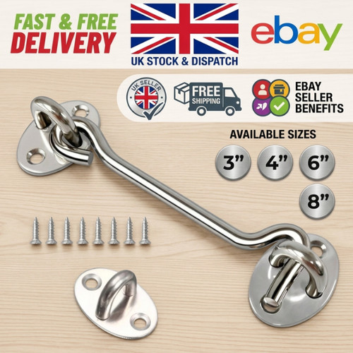 Heavy duty cabin hook eye - heavy,