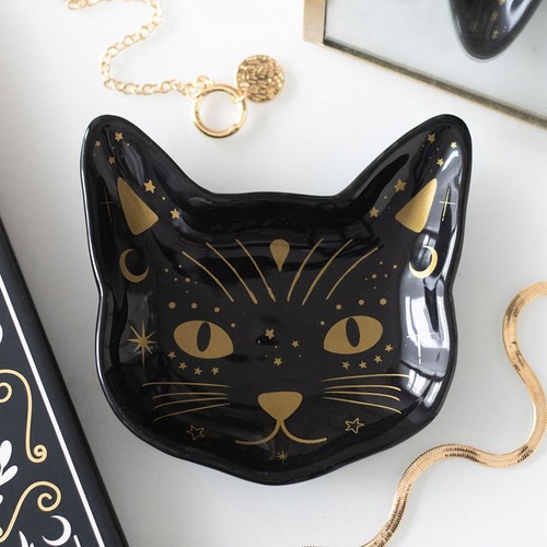 Black gold cat - ,