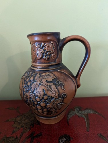 German vintage wine pitcher