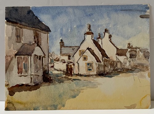 Vintage watercolour painting - vintage,
