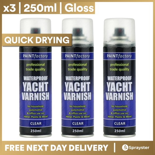 Clear yacht gloss varnish - 3,