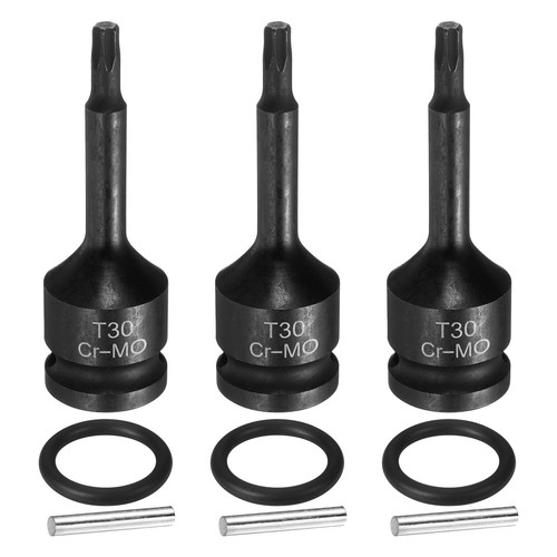 3pcs drive torx bit - 1/2",