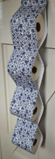 FABRIC TOILET ROLL HOLDER NAVY