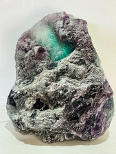 Large Purple Green Fluorite