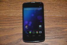 LG  Nexus 4 E960 8GB - Black (Unlocked) Smartphone Cracked