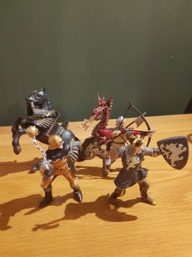 Papo schleich knights dragon - knights,