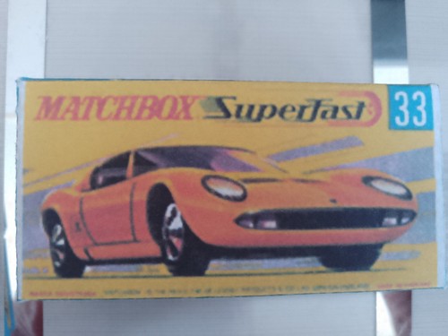 Matchbox no33 lamborghini - matchbox,