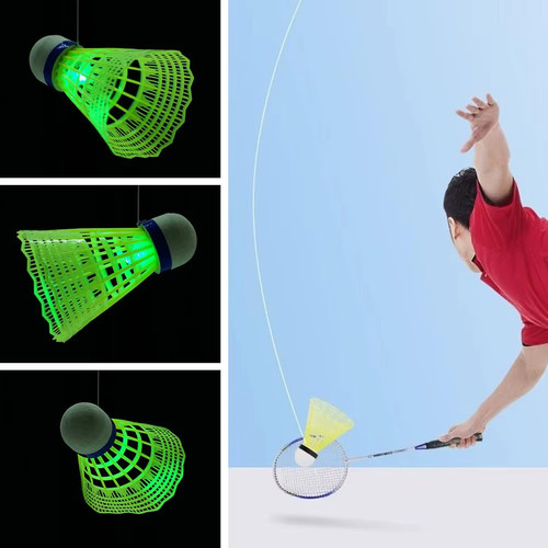 Portable badminton trainer - portable,